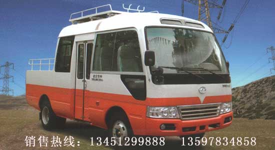 江淮6米10-11座柴油機(jī)電力工程車(chē)(國(guó)六）